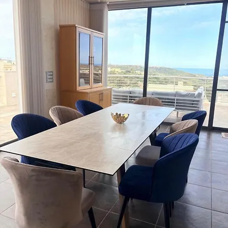 Rokna Penthouse - 240 Sqm - Sea View Apartment Xaghra